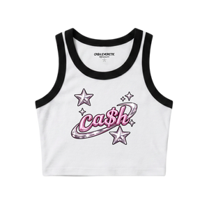 CA$H™ Woman Crop Rib Tank No. 01