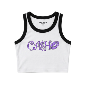 CA$H™ Woman Rib Crop Tank No. 02