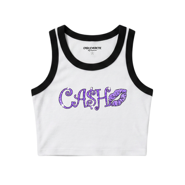 CA$H™ Woman Rib Crop Tank No. 02