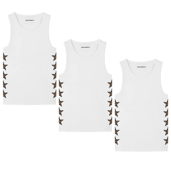 C/E : $lim Tank Top (White) 3pack