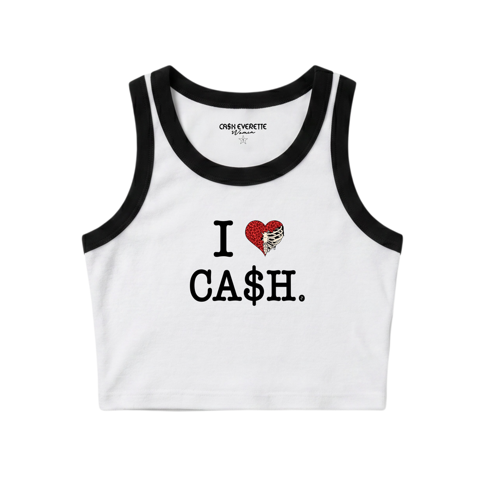 CA$H™ Woman Crop Rib Tank No. 03