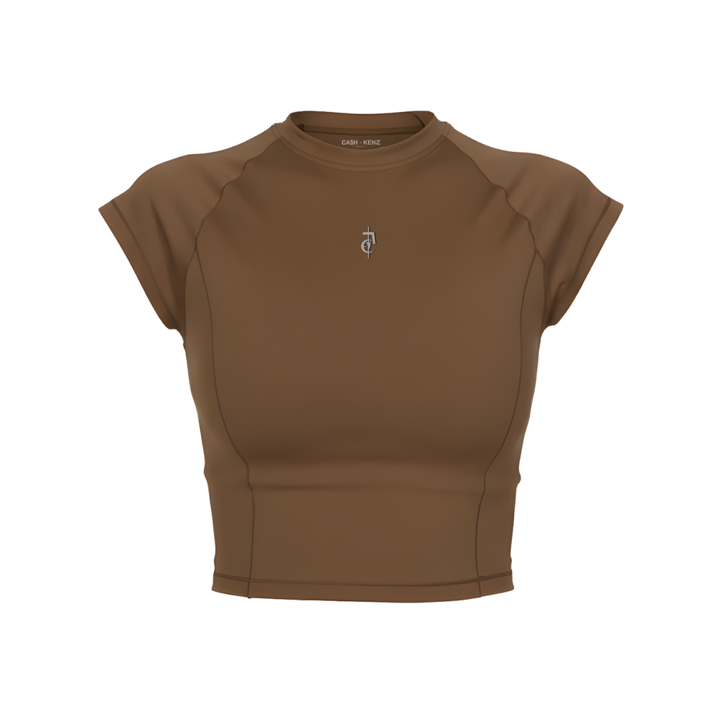 Compressed “Shortsleeve” Tee (Brown)