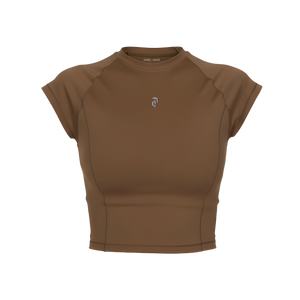 Compressed “Shortsleeve” Tee (Brown)