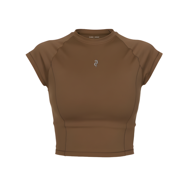 Compressed “Shortsleeve” Tee (Brown)