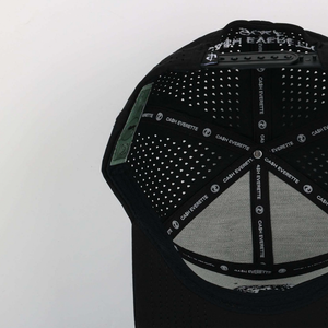 CA$H• GOLF - ( 5 Panel Snapback)_ BLACK