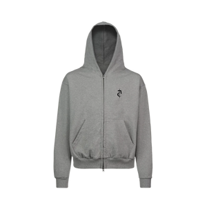 Zipper Hoodie (Grey)