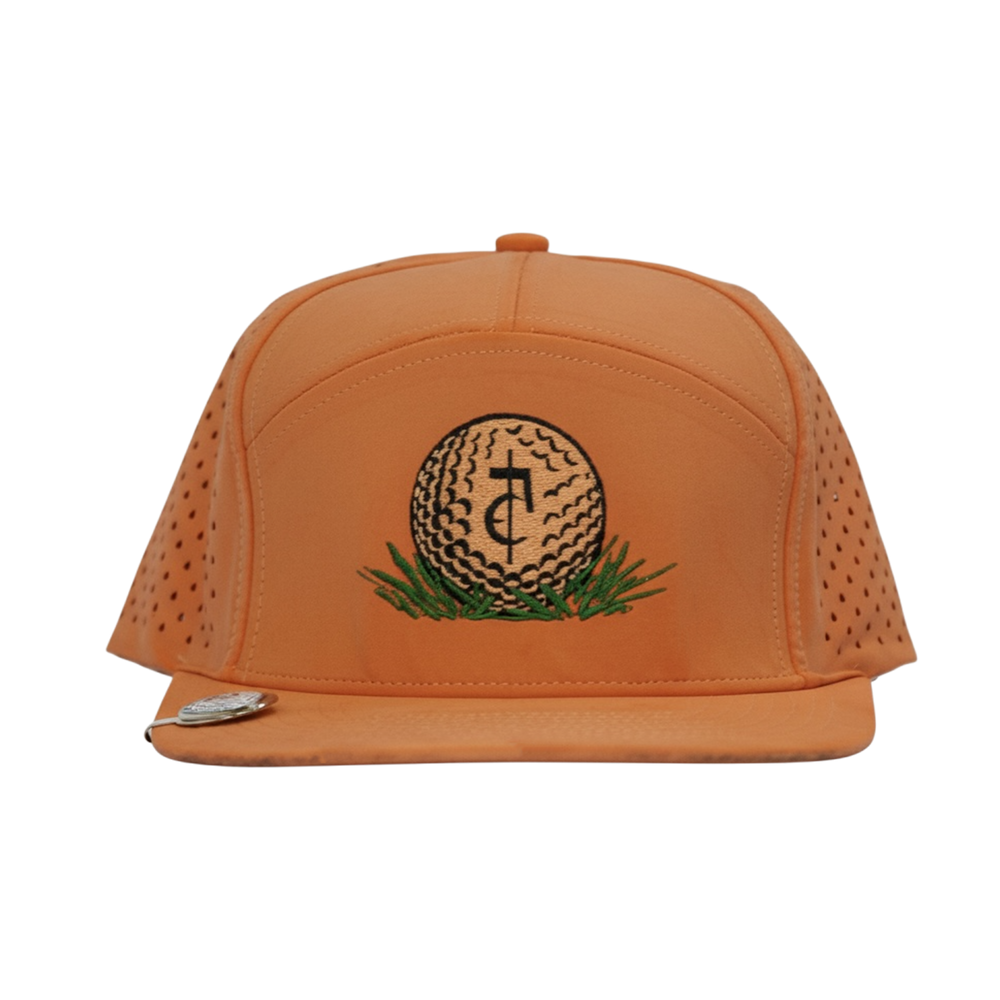 CA$H• GOLF - Orange. Snapback