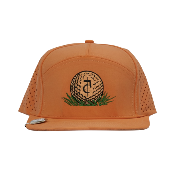 CA$H• GOLF - Orange. Snapback