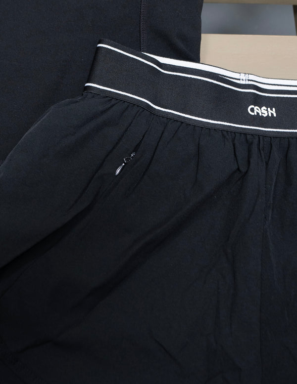 PRIVÉE 2:1 - Dual Active Shorts (Black)